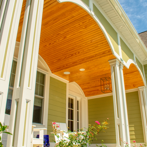 Wood Ceiling Porch